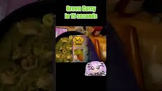 green curry #vtuber #cooking #timelapse #hayate