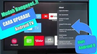 Mudah banget...!!!! Upgrade Android TV TCL dari Android 9 ke 11