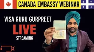 CANADA VISA IRCC WEBINAR | Live Assessment & Counselling