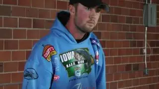 Kyle Coffman fishing seminar at Mid Iowa Bassmasters Swap and Boat Show 2017