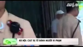 VTC14_H&agrave; Nội: CSGT bị tố đ&aacute;nh người vi phạm