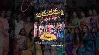 Bathukamma Celebration at La excellence ias academy Ashok nagar Hyderabad