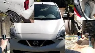 Cambio amortiguadores traseros Nissan Micra 4 IV K13 A A04 2010-2016 (rear shock absorbers)