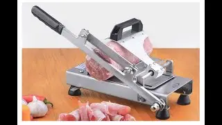 Manual Frozen Meat Slicer Machine - Economical and Easy Use