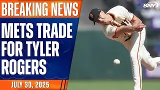 Tyler Rogers traded to Mets for Blade Tidwell, Jose Butto, and Drew Gilbert