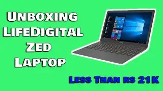 Life Zed Laptop Unboxing. #LaptopUnboxing