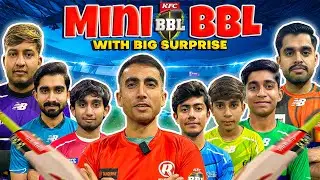 Mini BBL with Desi Fun & Crazy Twist 🤪🏏 | Mr Baseeth