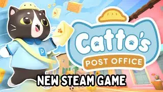 Cattos Post Office 🐾 | Wholesome Mail Delivery Sim with Cozy Cat Chaos 🐱📮