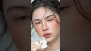 Нежный макияж для съемок | Чистая кожа, размытые румяна