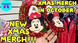 NEW Christmas Merch......but in October????? | Disneyland | Disney Merch | Downtown Disney