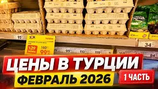 1 ЧАСТЬ - ЦЕНЫ В ТУРЦИИ 3 февраля 2026 г.