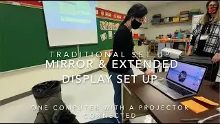 Using a Projector - Mirror and Extended Display with a Mac (same and different display)