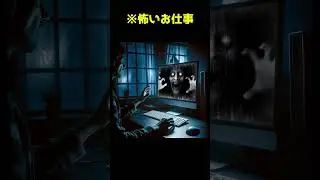 こわいお仕事12　#怖い話 #音読さん #オリジナルストーリー #オリジナル物語 #快眠#shorts #バイト #闇バイト #仕事