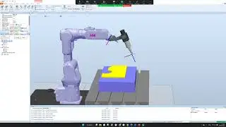 8. MoveC command and WorkObject coordinate system - Part 2 [ENG & THAI]