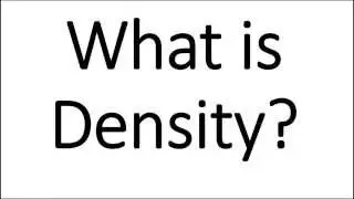 What is Density?