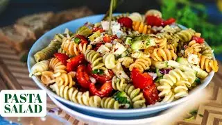 Pasta Salad | Pasta Salad Ideas | Pasta Salad Easy |  Easy Pasta Salad Recipe - Vegetarian Salad