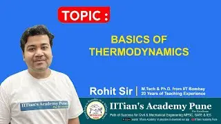 THERMODYNAMICS | RTO AMVI MAINS | MECHANICAL ENGINEERING | IITIANS ACADEMY PUNE