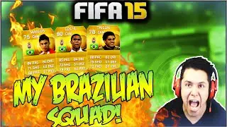 BRAZILIAN SQUAD!!! EPIC GAME!! FIFA 15 ULTIMATE TEAM