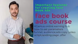 how to set funnel, ads copy, video secript, landing page , offer ,audience targeting, thank you page
