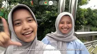 AKSI ZERO WASTE - JUARA 1 VLOG CAMPAIGN FESLIMA #5 PERPUSTAKAAN MAYOGA