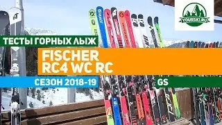 Тесты горных лыж Fischer RC4 WC RC