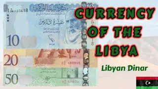 Currency of the LIBYA | Libyan Dinar | Dinar Collections | Polymer notes 01, 05 | 01 05 10 20 50