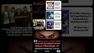 NIT Silchar | Incandescence 2015 | 52 Warriors Of AVS 🪄🎩🌎👑 | Theatrical Magical Musical Extravaganza