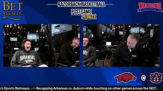 BET SARACEN ARKANSAS BASKETBALL POSTGAME SHOW LIVE FROM WALK-ONS W/ WESS MOORE & JOSH NEIGHBORS