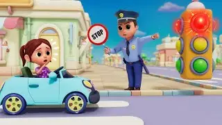 🚦 Sing Along! The Ultimate Traffic Song for Kids 🚦 | Fun Nursery Rhymes to Learn Road Safety! 🚌🎶