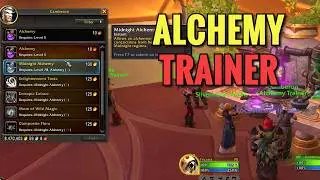 Silvermoon City Alchemy Trainer Location (WoW Midnight)