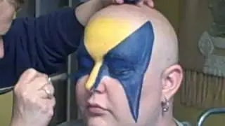 Wolverine face painting tutorial | Curlies Face Art & Michigan Face Painters