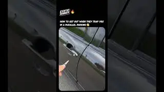 How to get out of a tight parking spot