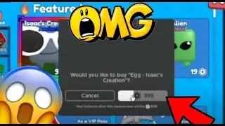 Buying The New *Ancient Robux Pet* (RIP 999 Robux) - Mining Sim 2
