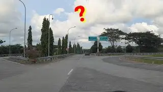 К зоне стоянки международного аэропорта Куаланаму, Индонезия - # 120 Dashcam Driving Medan