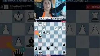 Brilliant Game with Englund Gambit Bulgarian Variation 🦁