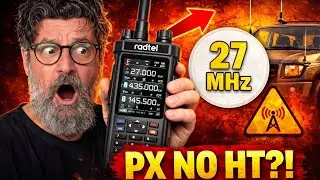 PX para Sobrevivencialistas: Usando o Radtel RT-950 Pro na Faixa de 27 MHz 