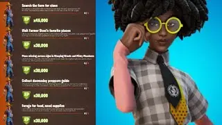 Fortnite All Week 4 Legendary Quests Guide(Stage 1-5)