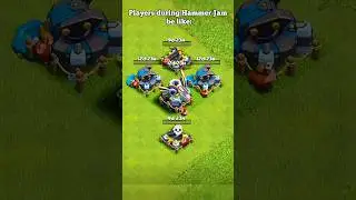 Hammer Jam 🔨🔥 ll Clash of clans ll #shorts #clashofclans #coc