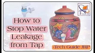 How to stop water leakage from Tap| Matka  nal repair only in 2 minute| matka ka Nal kaise thik kare
