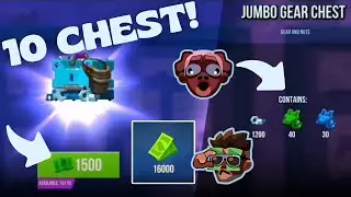 I opened 10 JUMBO GEAR BOXES and THIS HAPPENED! 😮 Bullet Echo #Bulletecho 