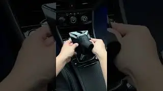 Volkswagen gear knob dust cover Solving dust cover dust accumulation #shiftknob #carpart #gearknob