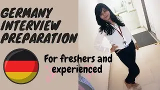 How to prepare for a job interview in Germany| for freshers and experienced| my Interview Experience