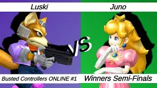 Busted Controllers ONLINE #1 WSF – Luski ⟮Fox⟯ vs Juno ⟮Peach⟯