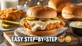 Copycat Chick fil A Chicken Sandwich Recipe 💥  Quick & Delicious Homemade!