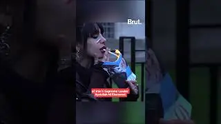 Women are coming out to protest against the government in Iran.