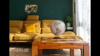 Desktop globe National Geographic Fusion Executive 3001 in English
