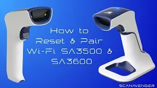 Factory Reset Steps Wi-Fi Connection &ndash; SA3500 & SA3600 ScanAvenger 1D Barcode Scanners