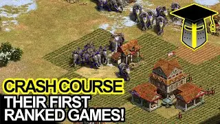 Casting Crash Course Ladder Matches! | AoE2 Beginner Tournament Challenge