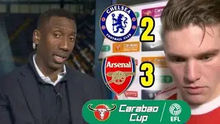 🔴Gy&ouml;keres & White on Arsenal edge out Chelsea in the semi final thriller 1st-leg at Stanford bridge