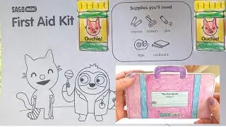 Doctor Kit Paper Toys SAGO MINI Print Out  Homeschool Activity Ideas  Play 1st Aid Kit Instructables